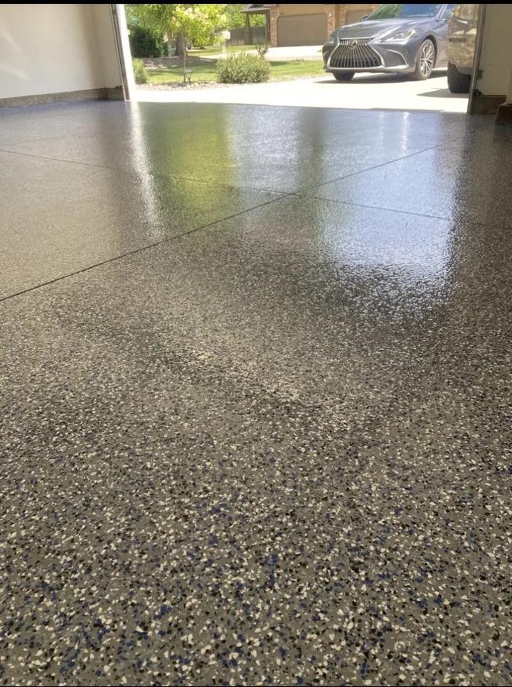 Recent floor coating project