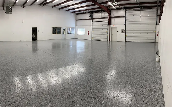 Recent floor coating project